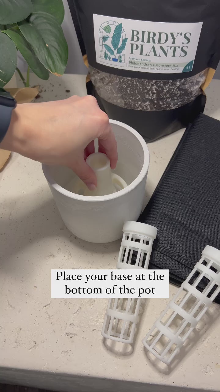How to make a moss pole video using Birdy's Plants 3D-Printed Modular Moss Pole for plants